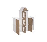 Atmosphera - Rangement Enfant Château - métal et Jute