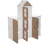 Atmosphera - Rangement Enfant Château - métal et Jute