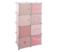 Atmosphera Étagère de rangement pour tiroir – Rose – Enfants