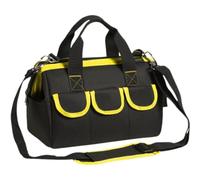 Casiler Fourre-Tout À Outils, De Rangement Portable, À Bandoulière pour Outils, Organisateur avec Sangle Amovible pour Électricien Charpentier Menuiserie