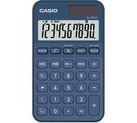 Casio Calculatrice de poche SL-310YC - 10 chiffres, calcul de l'heure, solaire/pile, marine