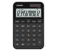 Casio, Calculatrice, MS-20YC-BK schwarz (Fonctionnement sur piles, Panneau solaire)