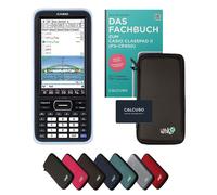 Casio Classpad II (fx-CP400) avec housse de protection Noir et manuel (176 pages, 17x24cm) - Calculatrice graphique - Smart Set