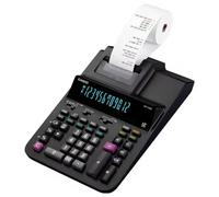 CASIO DR-200R druckender Rechner, 2-Farb-Druck, 12-stelliges großes Display | LC-Display mit Hintergrundbeleuchtung, paralleler Druck, 2-Farb-Druck, Steuerberechnung, Profi-Prozentrechnung, Zeitstempel