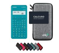 Casio fx-220 Plus 2nd edition avec Housse de Protection WYNGS incluse Gris Clair - Calculatrice Scientifique - Pack de Base