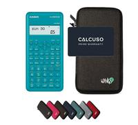 Casio fx-220 Plus 2nd edition avec Housse de Protection WYNGS incluse Gris Foncé - Calculatrice Scientifique - Pack de Base