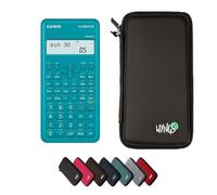 Casio fx-220 Plus 2nd edition avec Housse de Protection WYNGS incluse Noir - Calculatrice Scientifique - Pack de Base