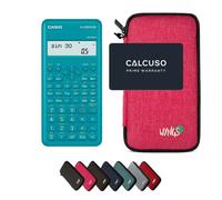 Casio fx-220 Plus 2nd edition avec Housse de Protection WYNGS incluse Rose - Calculatrice Scientifique - Pack de Base