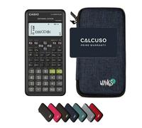Casio fx-570ES Plus 2nd edition avec Housse de Protection WYNGS incluse Bleu - Calculatrice Scientifique - Pack de Base