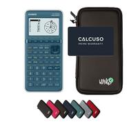Casio fx-7400GIII avec Housse de Protection WYNGS incluse Noir - Calculatrice Graphique - Pack de Base