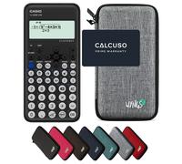 Casio fx-82DE CW ClassWiz avec Housse de Protection WYNGS incluse Gris Clair - Calculatrice Scientifique - Pack de Base
