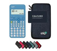 Casio fx-82NL avec Housse de Protection WYNGS incluse Bleu - Calculatrice Scientifique - Pack de Base