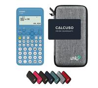 Casio fx-82NL avec Housse de Protection WYNGS incluse Gris Clair - Calculatrice Scientifique - Pack de Base