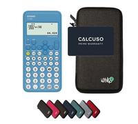 Casio fx-82NL avec Housse de Protection WYNGS incluse Gris Foncé - Calculatrice Scientifique - Pack de Base