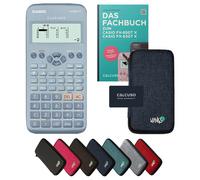 Casio fx-83GT X avec housse de protection Bleu et manuel (64 pages, DIN A5) - Calculatrice scientifique - Smart Set (Commande groupée impossible*)