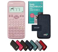 Casio fx-83GT X avec housse de protection Bleu et manuel (64 pages, DIN A5) - Calculatrice scientifique - Smart Set (Commande groupée impossible*)