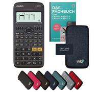 Casio fx-83GT X avec housse de protection Bleu et manuel (64 pages, DIN A5) - Calculatrice scientifique - Smart Set (Commande groupée impossible*)