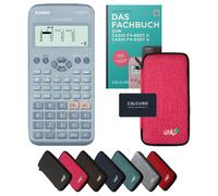 Casio fx-83GT X avec housse de protection Rose et manuel (64 pages, DIN A5) - Calculatrice scientifique - Smart Set (Commande groupée impossible*)