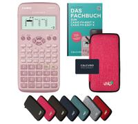 Casio fx-83GT X avec housse de protection Rose et manuel (64 pages, DIN A5) - Calculatrice scientifique - Smart Set (Commande groupée impossible*)