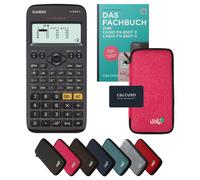 Casio fx-83GT X avec housse de protection Rose et manuel (64 pages, DIN A5) - Calculatrice scientifique - Smart Set (Commande groupée impossible*)