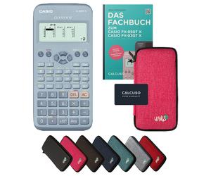 Casio fx-83GT X avec housse de protection Rose et manuel (64 pages, DIN A5) - Calculatrice scientifique - Smart Set (Commande groupée impossible*)