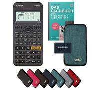 Casio fx-83GT X avec housse de protection Turquoise et manuel (64 pages, DIN A5) - Calculatrice scientifique - Smart Set (Commande groupée impossible*)