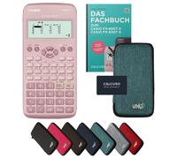 Casio fx-83GT X avec housse de protection Turquoise et manuel (64 pages, DIN A5) - Calculatrice scientifique - Smart Set (Commande groupée impossible*)