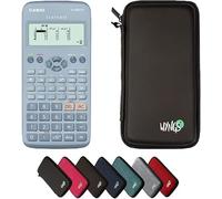 Casio fx-83GT X Bleu avec Housse de Protection WYNGS incluse Noir - Calculatrice Scientifique - Pack de Base