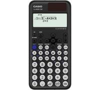 Casio FX-85DE CW Calculatrice technique et scientifique noir Ecran: 10 à pile(s), solaire (l x H x P) 77 x 10.7 x 162 mm