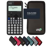 Casio fx-85DE CW ClassWiz avec Housse de Protection WYNGS incluse Noir - Calculatrice Scientifique - Pack de Base
