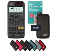 Casio fx-85GT X avec housse de protection Noir et manuel (64 pages, DIN A5) - Calculatrice scientifique - Smart Set