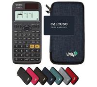 Casio fx-85GT X avec Housse de Protection WYNGS incluse Bleu - Calculatrice Scientifique - Pack de Base