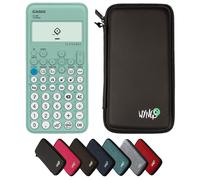 Casio fx-92 Collège avec Housse de Protection WYNGS incluse Noir - Calculatrice Scientifique - Pack de Base