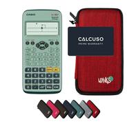 Casio fx-92+ Spéciale Collège avec Housse de Protection WYNGS incluse Rouge - Calculatrice Scientifique - Pack de Base