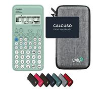 Casio FX-92B Secondaire avec Housse de Protection WYNGS incluse Gris Clair - Calculatrice Scientifique - Pack de Base