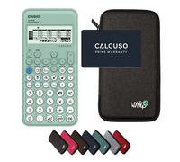 Casio FX-92B Secondaire avec Housse de Protection WYNGS incluse Gris Foncé - Calculatrice Scientifique - Pack de Base