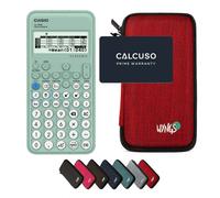 Casio FX-92B Secondaire avec Housse de Protection WYNGS incluse Rouge - Calculatrice Scientifique - Pack de Base