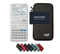 Casio fx-9860GIII avec Housse de Protection WYNGS incluse Gris Foncé - Calculatrice Graphique - Pack de Base