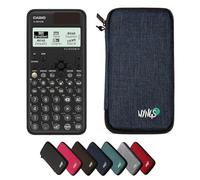 Casio fx-991CW ClassWiz avec Housse de Protection WYNGS Incluse Bleu - Calculatrice Scientifique - Pack de Base