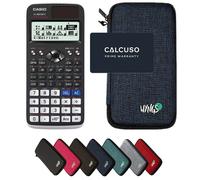 Casio fx-991DE X Classwiz avec Housse de Protection WYNGS incluse Bleu - Calculatrice Scientifique - Pack de Base