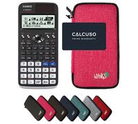 Casio fx-991DE X Classwiz avec Housse de Protection WYNGS incluse Rose - Calculatrice Scientifique - Pack de Base