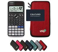 Casio fx-991DE X Classwiz avec Housse de Protection WYNGS incluse Rouge - Calculatrice Scientifique - Pack de Base