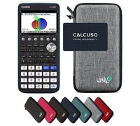 Casio fx-CG50 avec Housse de Protection WYNGS incluse Gris Clair - Calculatrice Graphique - Pack de Base