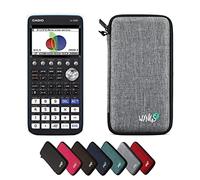 Casio fx-CG50 avec Housse de Protection WYNGS Incluse Gris Clair - Calculatrice Graphique - Pack de Base