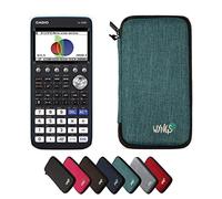 Casio fx-CG50 avec Housse de Protection WYNGS Incluse Turquoise - Calculatrice Graphique - Pack de Base