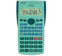 Casio Calculatrice scientifique de poche FX92 College 2D+ 10 chiffres 5 lignes Pile Vert