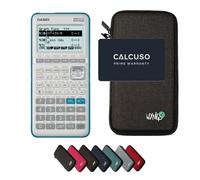 Casio Graph 35+E II avec Housse de Protection WYNGS incluse Gris Foncé - Calculatrice Graphique - Pack de Base
