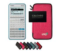 Casio Graph 35+E II avec Housse de Protection WYNGS incluse Rose - Calculatrice Graphique - Pack de Base