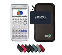 Casio Graph 90+E avec Housse de Protection WYNGS incluse Noir - Calculatrice Graphique - Pack de Base