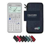 Casio Graph Light avec Housse de Protection WYNGS incluse Bleu - Calculatrice Graphique - Pack de Base